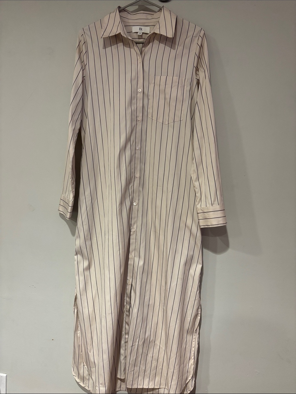 Banana Republic Pink Striped Men's Shirt